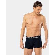 Cacharel Erkek Likralı Boxer 1317/Lacivert 001