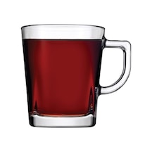 Carre 6lı Kulplu Çay Kahve Fincan Bardak 270 Ml No Color Diğer