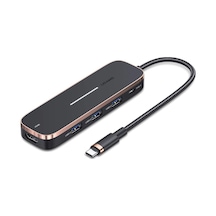 Usams Us-sj578 5 In 1 Çok Fonksiyonlu Type-c Hub 3 Usb+type-c+4k Hdmı Ports