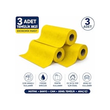 Üçtem Kopar Kullan Temizlik Bezi 3 Adet X 20 Yaprak Toplam 60 Yaprak Çok Amaçlı, Mutfak, Banyo, Cam Ve Araba Için Belirtilmemiş