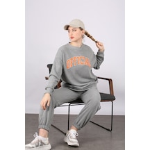 Madmext Mad Girls Gri Eşofman Takım Mg944 Gri