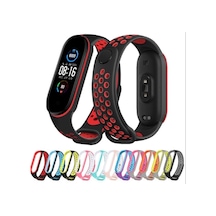 Xiaomi Mi Band 5 / 6 Kordon Nike Spor Delikli Kordon