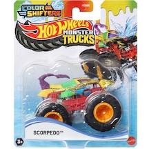 Hot Wheels Monster Trucks Renk Değiştiren Araçlar Scorpedo Jdv88 Çok Renkli