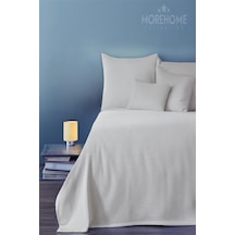More Home Bal Desenli Tek Kişilik % 100 Pamuklu Pike 175x240 Be