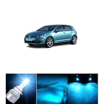 Volkswagen Golf 7 Buz Mavisi Led Xenon Sis Farı Ampulü H11 8000k