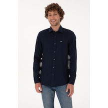 U.s. Polo Assn. Erkek Lacivert Gömlek Basic 50307673-vr033 Lacivert