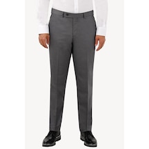 Vakamen Erkek Füme Regular Fit Yünlü Kumaş Pantolon-6881 001