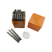 Suntek Kil Deri Plastik Leathercraft Disk Için 36 Adet Rakamlar