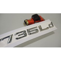 Dk Tuning Bmw 735ld Bagaj Krom Metal Yazı Logo Arma