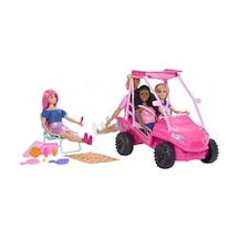 Jfv68 Plaj Arabası Oyun Seti - Barbie Mysteries: Beach Detectives Standart