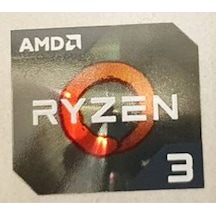 OEM AMD RYZEN 3 Sticker Etiket D42