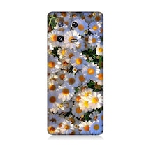 Xiaomi Mi 13 Pro 5g Uyumlu Beyaz Papatyalar Desenli Silikon Kılıf