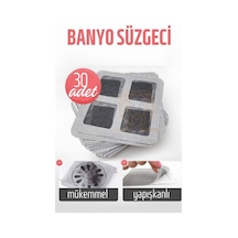 Banyo Gider Süzgeci 30 Adet