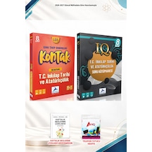 2026-2027 Paraf Yayınları 8. Sınıf 2 Kitap Seti - T.c. İnkılap Tarihi Kontak + Iq