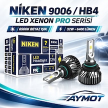 Niken 9006 Hb4 Pro Serisi Led Xenon Far Ampulü 6500k Güçlü Beyaz Işık -