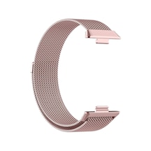 Mobilteam Huawei Watch Fit 3 Krd-01 Metal Kordon-rose Pembe