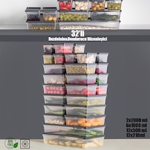 Porsima 2014 32'li Buzluk Buzdolabı Düzenleyici Saklama Kabı Antr