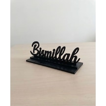 Masaüstü Standlı Bismillah Yazısı