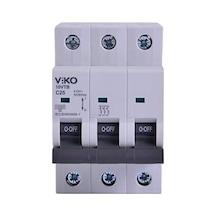 10vtb-3c25 Otomatik Sigorta 10ka C Tipi 3 Kutup 25a