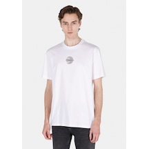 Colin's Colins Comfort Fit Yuvarlak Yaka Düz Erkek Beyaz Kısa Kol Tişört Cl1074515 Cl1074515 Q1.v2 Wht Beyaz