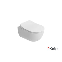 Kale Zero 2.0 Kanalsız Asma Klozet + Ultra Slim Yavaş Kapanan Klozet Kapağı Beyaz