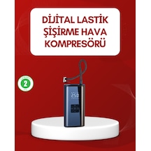 12v Uyumlu Çok İşlevli Akıllı Araç Lastik Pompası