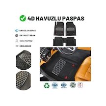 Uno 1991 Uyumlu Havuzlu Üniversal Maxi Paspas Siyah - Gri