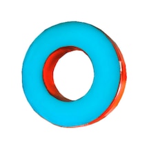 Beyna Minder Simit Minder 100 100 30 Cm Mavi - Turuncu