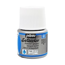 Pebeo Setacolor Opak Kumaş Boyası Metalik 60 Shimmer Silver