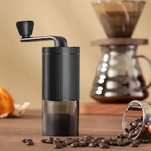 Cordial Siyah Manuel Taşınabilir Kahve Değirmeni, Ayarlanabilir Öğütücü, Ofis Ve Seyahat İçin