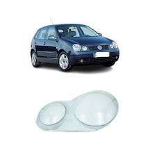 Volkswagen Vw Polo 2002-2005 Uyumlu Sol Far Camı Şöför Tarafı 6q1941007af