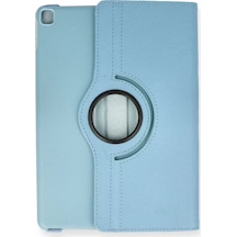 Newface Apple iPad Uyumlu Pro 11 2024 Kılıf 360 Tablet Deri Kılıf - Turkuaz Tablet Kılıfı