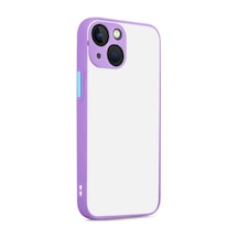 More Tr Apple Uyumlu iPhone 13 Uyumlu Mtr Hux Kılıf-lila