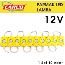Carub Br0409948 Lamba Parmak 12v Mercekli 1 Set 10 Adet Sarı