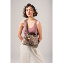 Ççs Kadın Omuz Çantası Ccs18030 Vizon Vizon