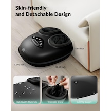 Snailax Isı İle Ayak Masajı, Shiatsu Ayak Masajı Derin Yoğurma, Sıkıştırma, Çoklu Modlar Ve Ev Ofis Kullanımı İçin Ayarlanabilir Yoğunluk, Kadın Erkek İçin Hediyeler, Doğum Günü Hediyesi