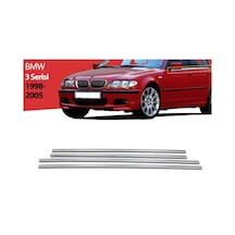 Bmw 3 Serisi E46 Krom Cam Çıtası 4 Parça 1998-2005