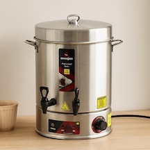 16 L Elektrikli Çay Otomatı - Çift Musluk, 2000w, 160 Bardak