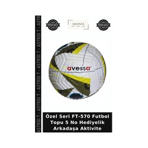 Özel Seri Ft-570 Futbol Topu 5 No Hediyelik Arkadaşa Aktivite Çok Renkli