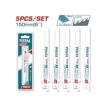 Trsb611d Panter Testere Bıçağı Ahşap İçin 150mm 5'li Paket Nms Hırdavat