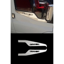 Ford Transit Krom Cam Çıtası 2007-2013 2 Parça P.Çelik