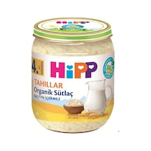 Hipp Organik Sütlaç 4+ Ay Kavanoz Maması 125 G