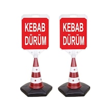 Reklamediyoruz Kebab Dürüm Temalı Reklam Dubası 2'li