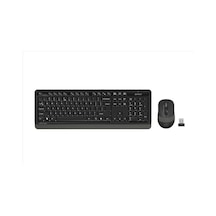 A4 Tech Fg1010 F Grı/siyah Mm Kablosuz Klv + Mouse Set