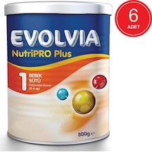 Evolvia Nutripro Plus 1 Bebek Sütü 0 - 6 Ay 6 x 800 G