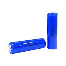 3.7v Li-ion 14500 Aa - 800 Mah 1c Şarjlı Pil Başlı