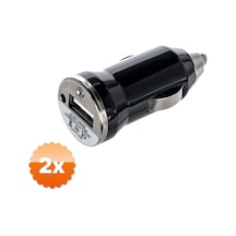 2 Adet Usb Girişli 1000 Ma Araç Çakmak Soketi