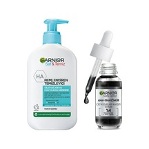 Aha+bha Cilt Kusurları Karşıtı Serum%4 Niasinamid + Peelıng Etkili Aha+bha 30ml & Saf & Temiz Nemlendiren Temizleyici 250ml Cilt Bakım Seti