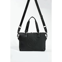 Just Polo Jp Polo Kadın Orijinal Büyük Boy El & Omuz Çantası Shopper Ebat : 33 X 40 Cm Siyah