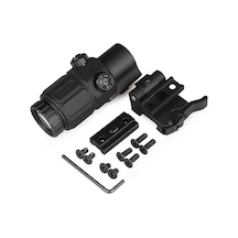 Magnifier 5x Yakınlaştırmalı Dürbün 22mm Ray Uyumlu, Katlanır Yaylı Ayaklı Çok Renkli